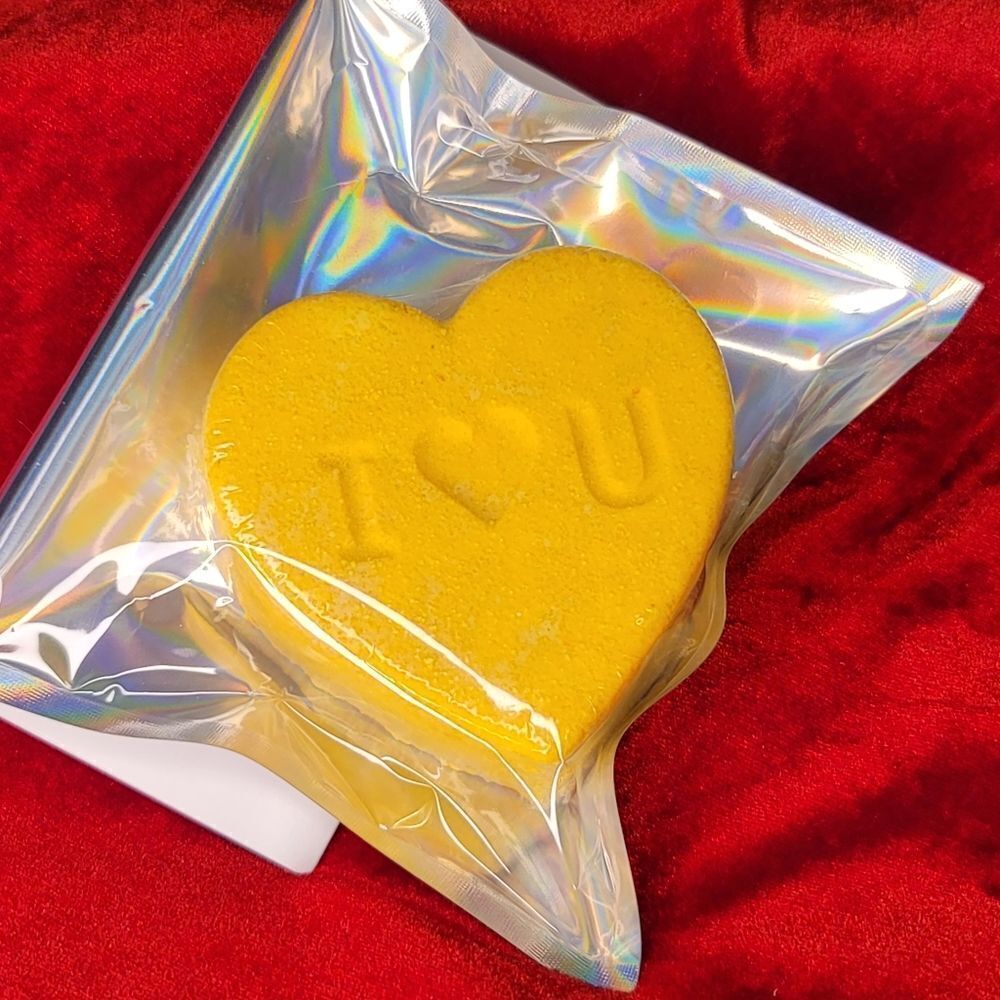 Bath Bomb - Yellow Heart I 💛 U